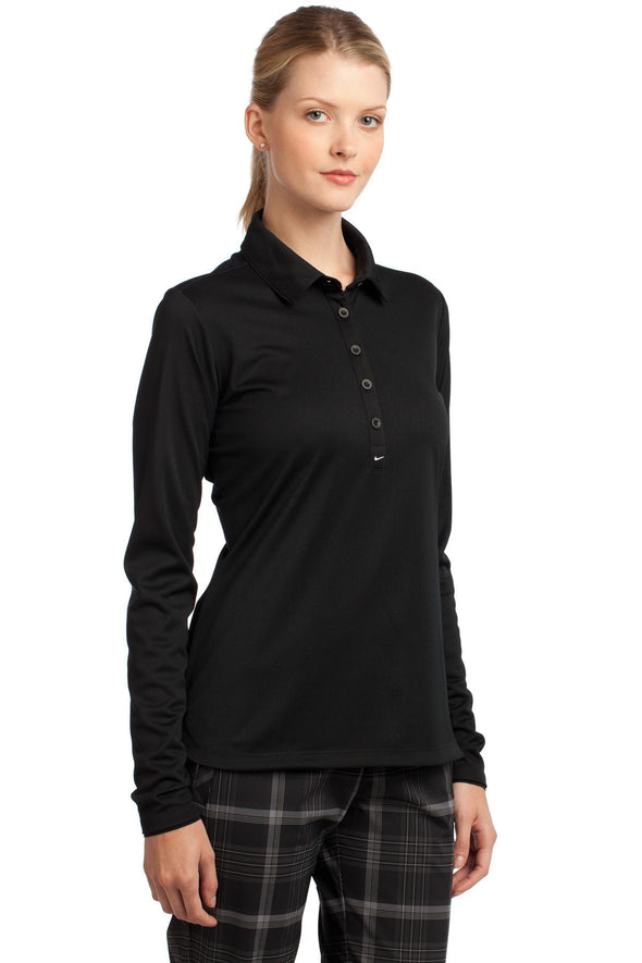 Nike Ladies Long Sleeve Dri-FIT Stretch Tech Polo. 545322
