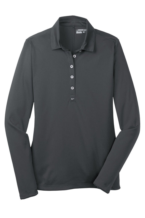 Nike Ladies Long Sleeve Dri-FIT Stretch Tech Polo. 545322