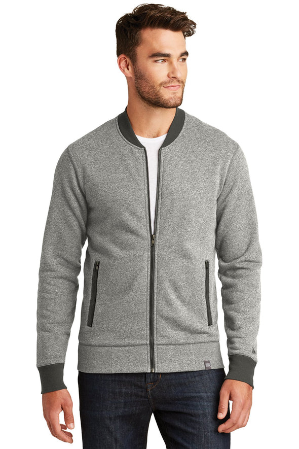 New Era® French Terry Baseball Full-Zip NEA503