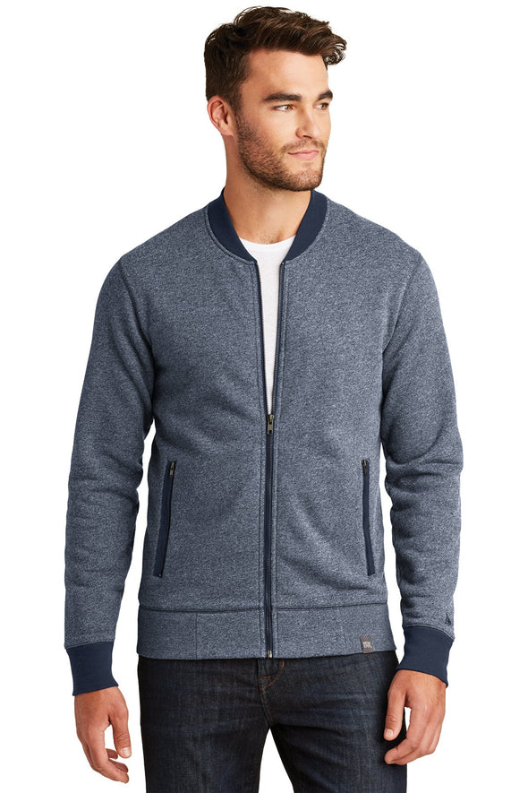 New Era® French Terry Baseball Full-Zip NEA503