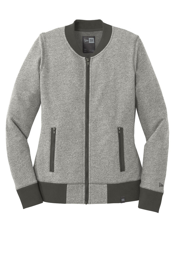 New Era® Ladies French Terry Baseball Full-Zip LNEA503