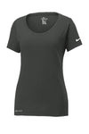 Nike Ladies Dri-FIT Cotton/Poly Scoop Neck Tee NKBQ5234