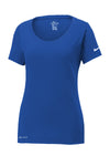 Nike Ladies Dri-FIT Cotton/Poly Scoop Neck Tee NKBQ5234