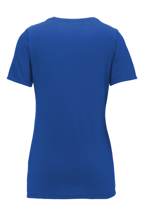 Nike Ladies Dri-FIT Cotton/Poly Scoop Neck Tee NKBQ5234