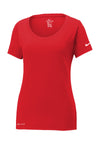 Nike Ladies Dri-FIT Cotton/Poly Scoop Neck Tee NKBQ5234