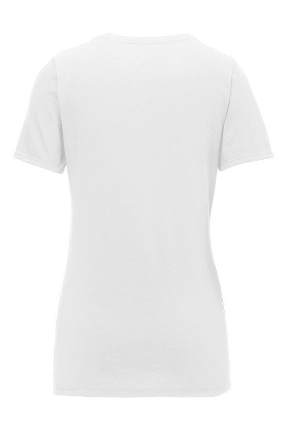 Nike Ladies Dri-FIT Cotton/Poly Scoop Neck Tee NKBQ5234
