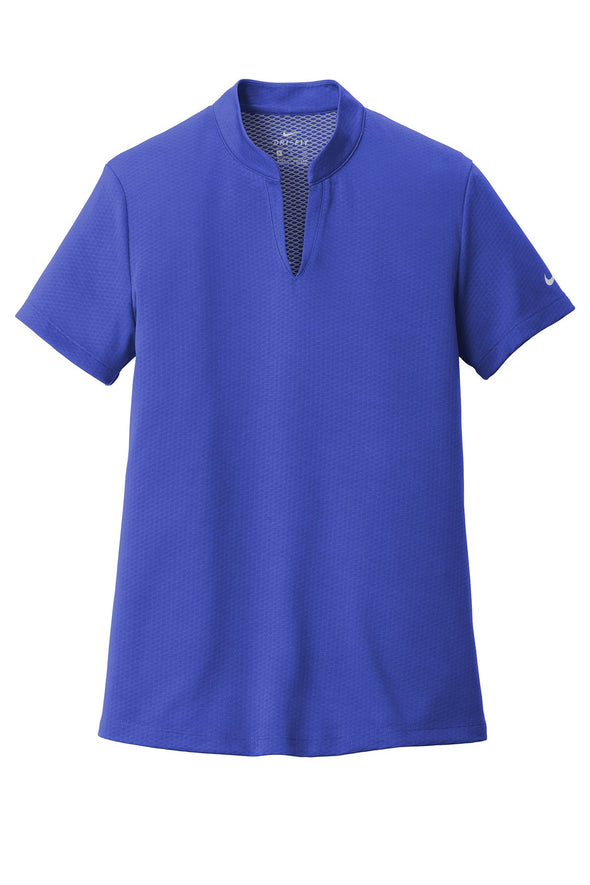 Nike Ladies Dri-FIT Hex Textured V-Neck Top NKAA1848