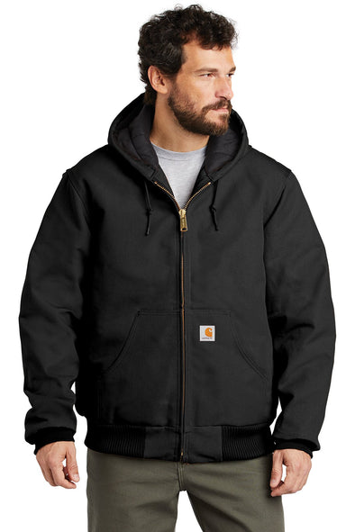 Carhartt Quilted-Flannel-Lined Duck Active Jacket CTSJ140
