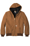 Carhartt Tall Quilted-Flannel-Lined Duck Active Jacket CTTSJ140