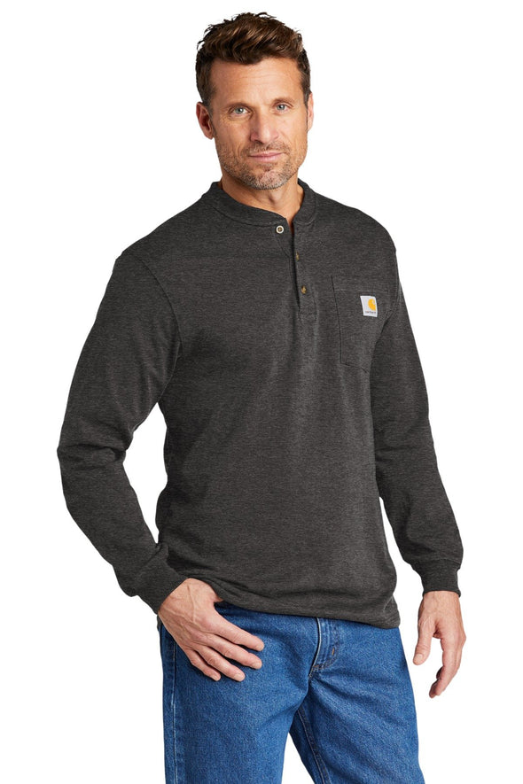 Carhartt Long Sleeve Henley T-Shirt CTK128