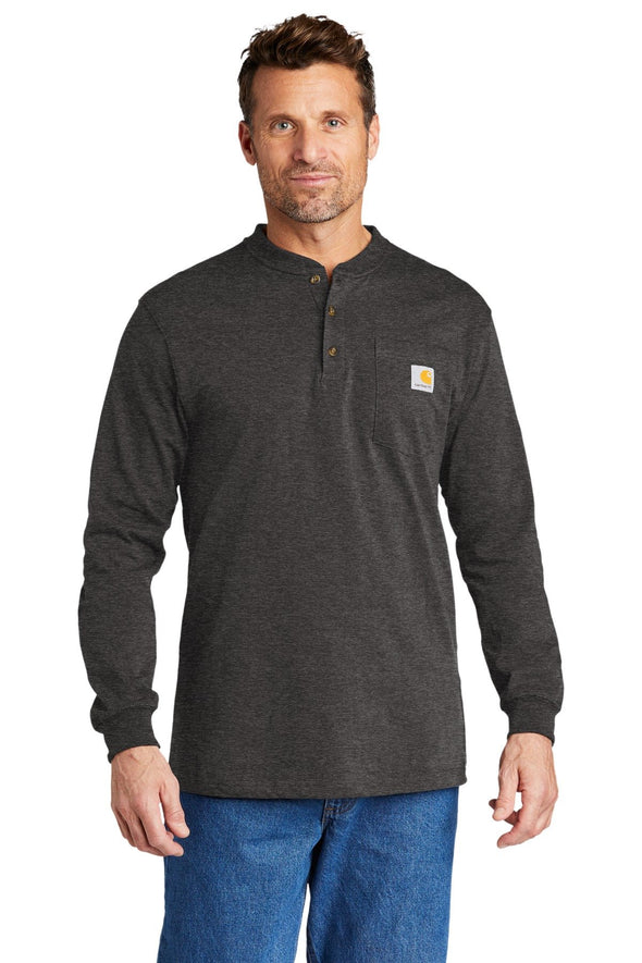 Carhartt Long Sleeve Henley T-Shirt CTK128