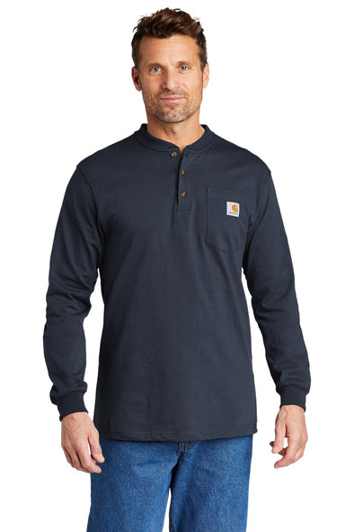 Carhartt Long Sleeve Henley T-Shirt CTK128