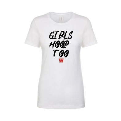 Girls Hoop Too Tee