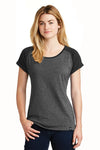 New Era Ladies Heritage Blend Varsity Tee. LNEA107