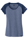 New Era Ladies Heritage Blend Varsity Tee. LNEA107