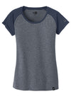 New Era Ladies Heritage Blend Varsity Tee. LNEA107