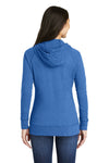 New Era Ladies Sueded Cotton Blend Full-Zip Hoodie. LNEA122