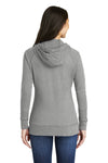 New Era Ladies Sueded Cotton Blend Full-Zip Hoodie. LNEA122