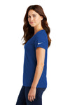 Nike Ladies Dri-FIT Cotton/Poly Scoop Neck Tee. NKBQ5234