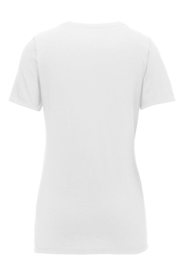 Nike Ladies Dri-FIT Cotton/Poly Scoop Neck Tee. NKBQ5234