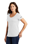 Nike Ladies Dri-FIT Cotton/Poly Scoop Neck Tee. NKBQ5234