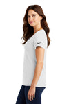 Nike Ladies Dri-FIT Cotton/Poly Scoop Neck Tee. NKBQ5234