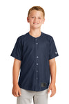 New Era Youth Diamond Era Full-Button Jersey. YNEA220